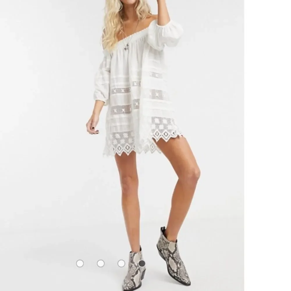 NWT Free People Sounds Of Summer Tunic Mini Dress